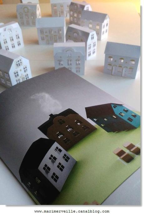 petites maisons du livre I love paper- marimerveille