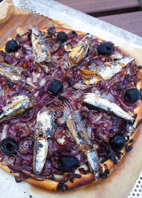 Pissaladière / Onion and Anchovy Pizza