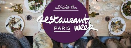 paris restaurant week