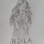 dessin de indila