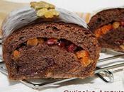 Brioche fruits secs chocolat