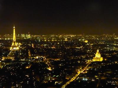 En haut de la Tour Montparnasse