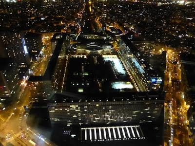 En haut de la Tour Montparnasse