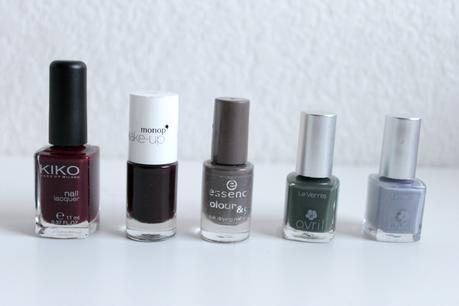 #9 Beauté : Mes vernis pour l'automne