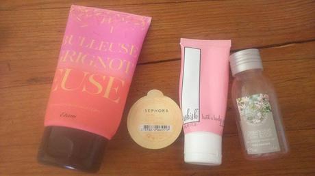 Mes produits finis de septembre