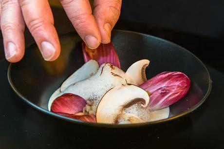 Mon entrée proposée au restaurant Les Fous de l'Île le 13 novembre