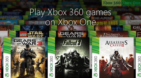 Xbox One : La liste des jeux 360 compatibles dès le 12 Novembre.
