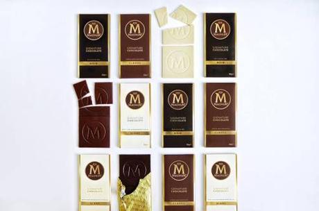 magnum tablettes de chocolat