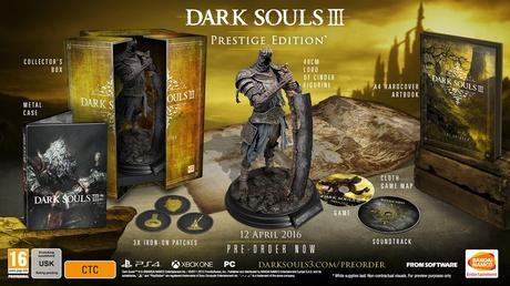 dark souls 3 collector 2 Dark Souls 3 : deux éditions collector prévues  Xbox One ps4 Dark Souls 3 collector 