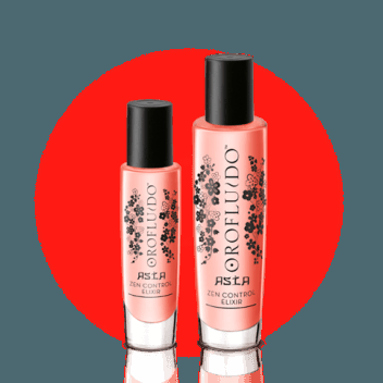 Des cheveux doux avec la nouvelle huile ASIA d’OROFLUIDO…