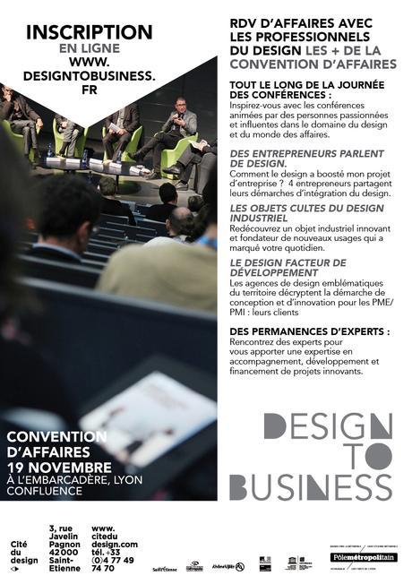 3 PASS Designer à GAGNER – Design to business 2015