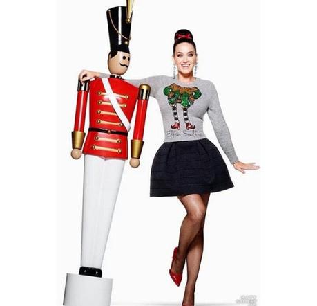 Katy Perry star de la prochaine campagne de Noël d'H&M...