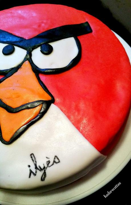 Gâteau "Angry Bird"