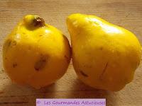 Coings aux fruits secs et au miel (Végétarien)