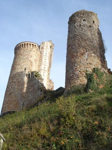 château, castle, hérisson, fort, fortifié