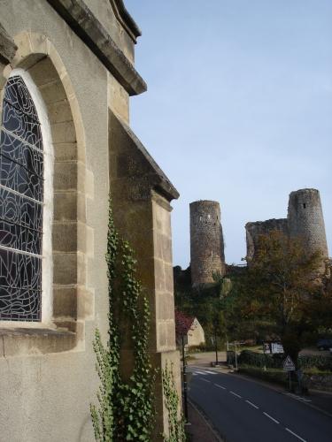 château, castle, hérisson, fort, fortifié