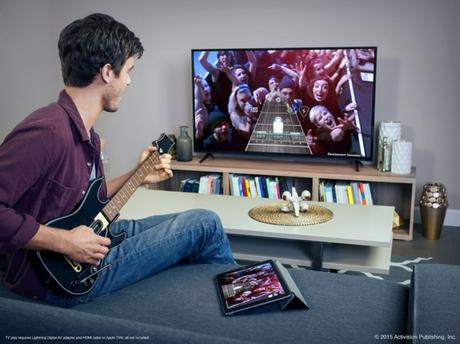 Guitar Hero est maintenant disponible sur l'Apple TV
