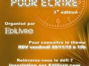 Littérature Edilivre lance édition concours pour écrire