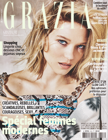 Grazia & ses Modern James Bond Girls