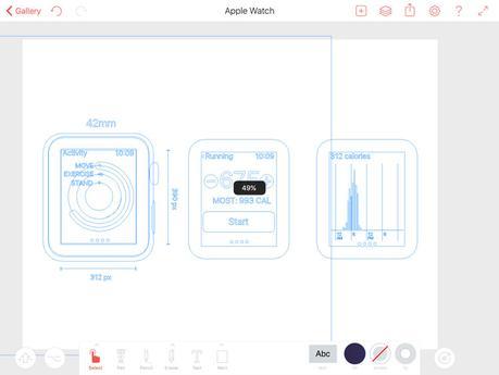 ProtoSketch le dessin vectoriel sur iPad Pro