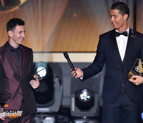 CR7 décerne le Ballon d’or 2015 à…Messi