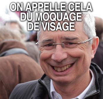 bartolone moquage de visage