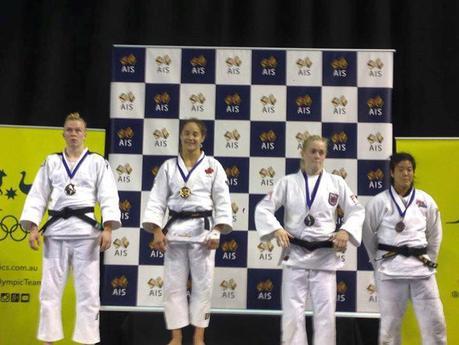 Taylor sur un podium australien