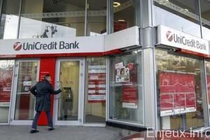 Italie : compression du personnel chez UniCredit