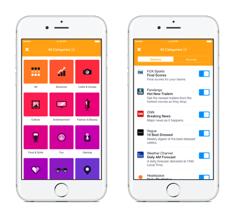 Notify de Facebook, la nouvelle App sur iPhone pour se tenir au courant