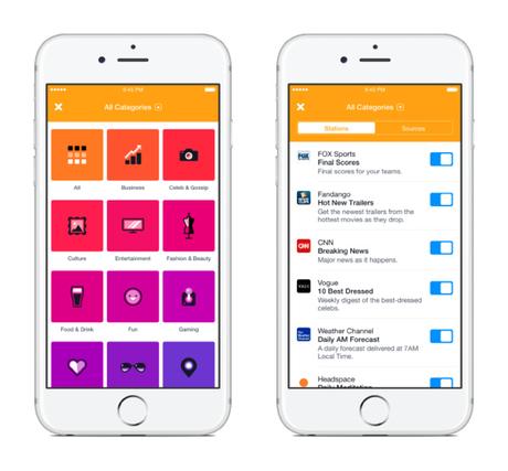 Notify de Facebook, la nouvelle App sur iPhone pour se tenir au courant