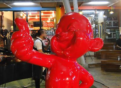 UD town music in night-market