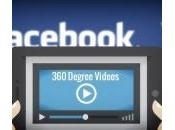 Facebook vidéos 360° débarquent