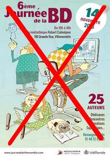 Annulations des manifestations BD #Prayers4Paris