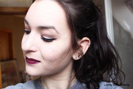 Tutoriel Maquillage : Bright eyes & Vampy lips