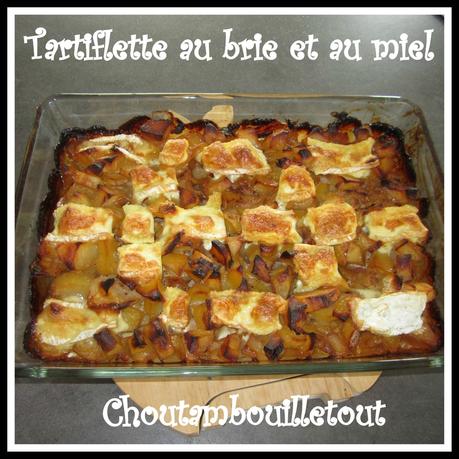tartiflette brie miel