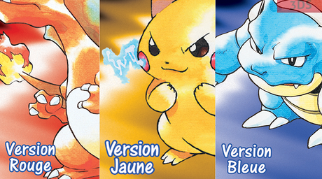 Pokémon Bleu, Rouge et Jaune de retour sur 3DS !