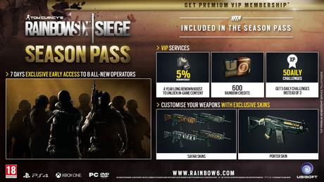 Rainbow Six Siege Rainbow Six Siege : Du contenu après le lancement  Xbox One ubisoft Rainbow Six Siege ps4 DLC 