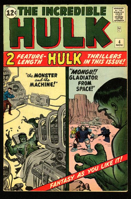 Marvel Comics-The Incredible Hulk #4-1962