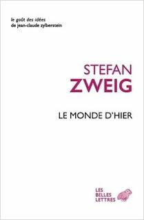 Le monde d'hier de Stefan Zweig