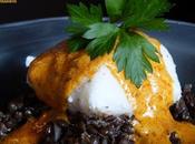 cabillaud lentilles vertes puy, sauce chorizo