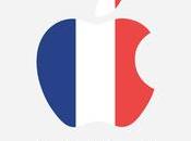 Apple reprend devise France