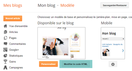 Créer des boutons de partage en HTML et CSS pour Blogger