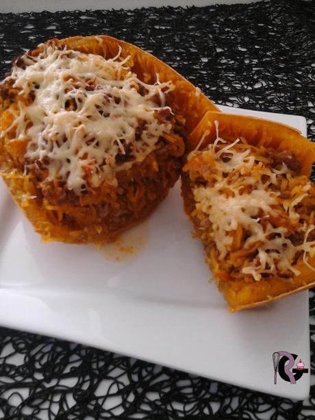 courge spaghetti bolognaise