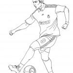 dessin de joueur de foot