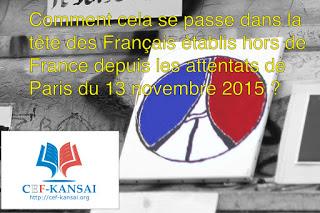 Dans la tête des Français établis hors de France, au Japon, depuis les attentats de Paris du 13 novembre 2015