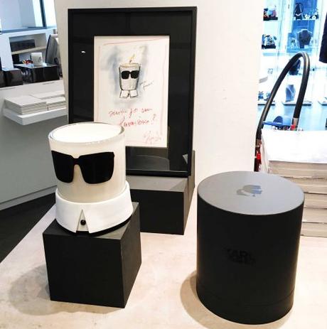 Bougie collector Exposition Karl Lagerfeld A visual Journey