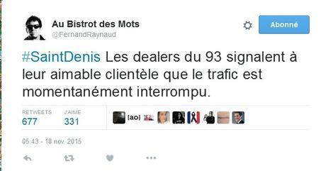 Trafic interrompu à Saint-Denis
