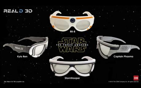 Des lunettes 3D spéciales pour Star Wars VII