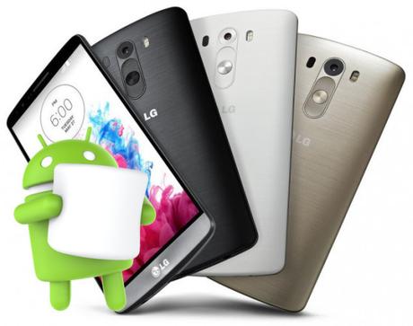 Mise à jour Android 6 Marshmallow pour LG G3 mi-décembre