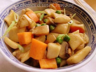 Petits dés sautés 炒疙瘩 chǎo gēda